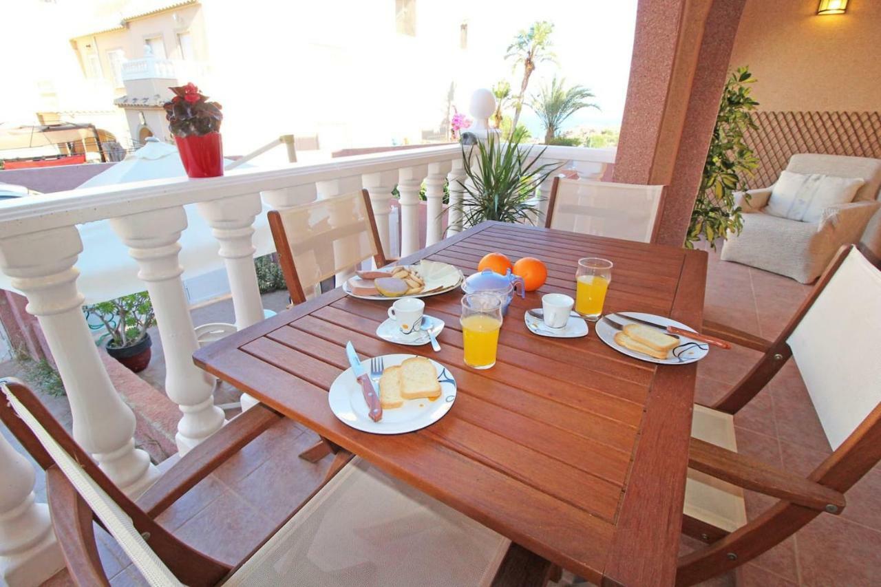 Bungalow Con Terraza, Piscina Y Vistas Al Mar Gran Alacant Εξωτερικό φωτογραφία